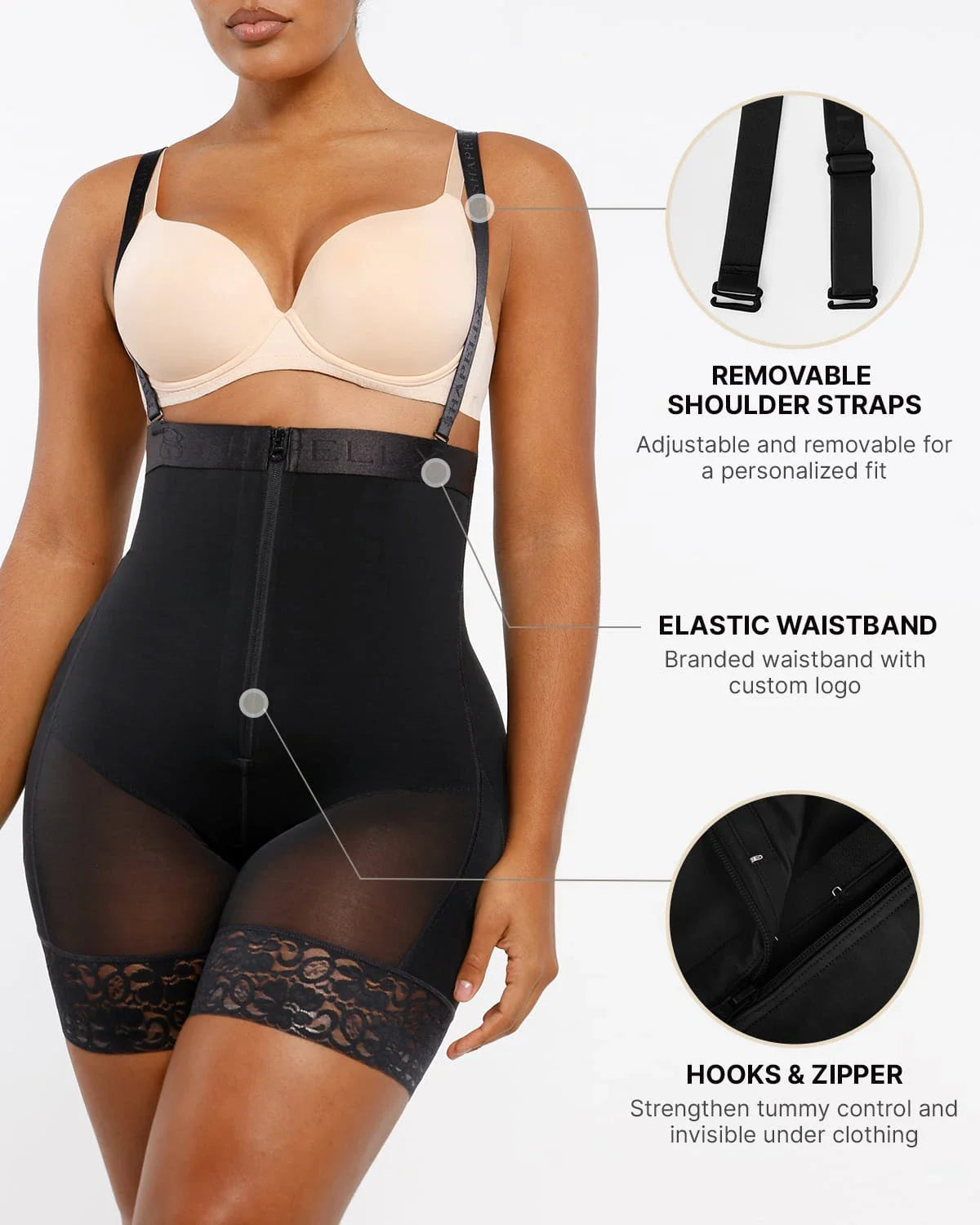 BOOT-YEAH™ Airslim® Firm Tummy Compression Shaping Short